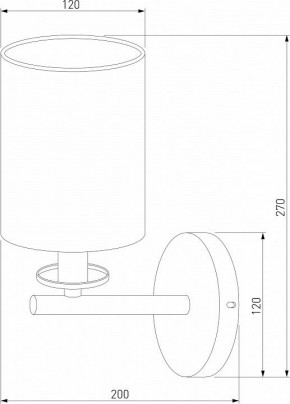 Бра Eurosvet Caprera 60146/1 латунь в Качканаре - kachkanar.mebel24.online | фото 3