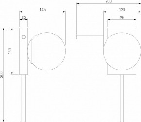 Бра Eurosvet Fredo 40036/1 латунь в Качканаре - kachkanar.mebel24.online | фото 4