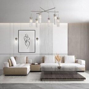 Бра Eurosvet Gilian 60163/1 никель в Качканаре - kachkanar.mebel24.online | фото 2