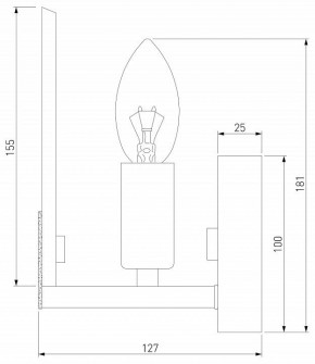 Бра Eurosvet Marble 60158/1 латунь в Качканаре - kachkanar.mebel24.online | фото 3