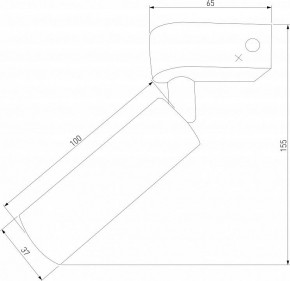 Бра Eurosvet Pitch 20143/1 LED титан в Качканаре - kachkanar.mebel24.online | фото 3