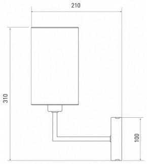 Бра Eurosvet Soffio 60134/1 никель в Качканаре - kachkanar.mebel24.online | фото 2