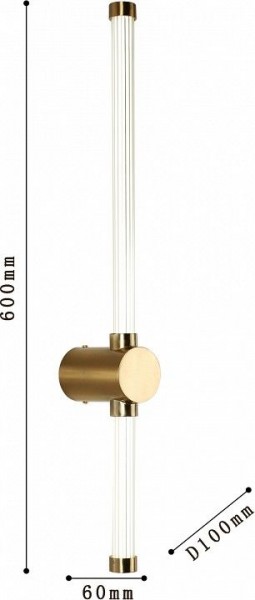 Бра Favourite Lignum 3057-1W в Качканаре - kachkanar.mebel24.online | фото 3