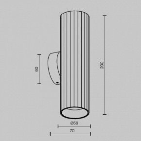 Бра Maytoni Calipso C106WL-02-GU10-BS в Качканаре - kachkanar.mebel24.online | фото 8