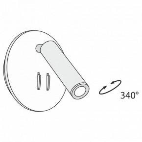 Бра Maytoni Ios 176 C176-WL-01-6W-B в Качканаре - kachkanar.mebel24.online | фото 3