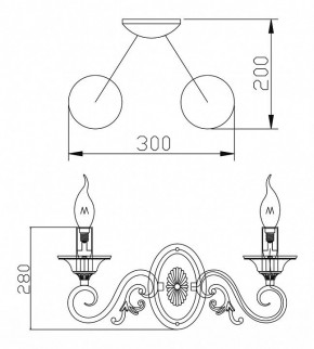 Бра Maytoni Perla ARM337-02-R в Качканаре - kachkanar.mebel24.online | фото 4