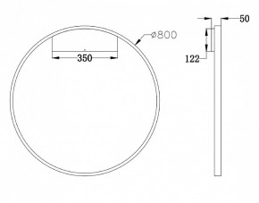 Бра Maytoni Rim MOD058WL-L50BS4K в Качканаре - kachkanar.mebel24.online | фото 3