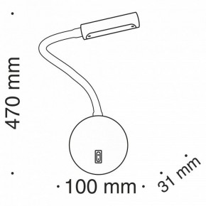 Бра Maytoni Stem C035WL-L3W3K в Качканаре - kachkanar.mebel24.online | фото 8