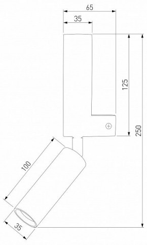 Бра с подсветкой Eurosvet Pitch 40020/1 LED черный жемчуг в Качканаре - kachkanar.mebel24.online | фото 3