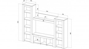 БРУНО Гостиная в Качканаре - kachkanar.mebel24.online | фото 2