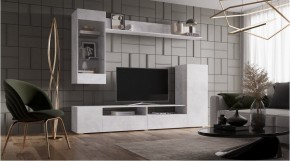 ДАЛЛАС Гостиная (модульная) цемент светлый в Качканаре - kachkanar.mebel24.online | фото