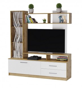 ДАРЬЯ Гостиная (Крафт серый/Крафт белый) в Качканаре - kachkanar.mebel24.online | фото 4