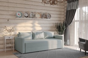 Диван-кровать Вало мятно-серый, ткань рогожка в Качканаре - kachkanar.mebel24.online | фото 2