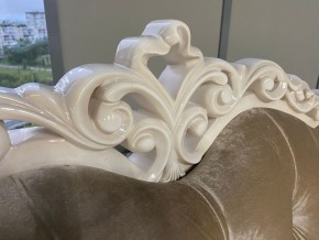 Диван Патрисия с раскладным механизмом (серый глянец) в Качканаре - kachkanar.mebel24.online | фото 10