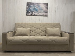 Диван Престиж-15 (НПБ+МДФ) велюр Sensey moonlight в Качканаре - kachkanar.mebel24.online | фото 2