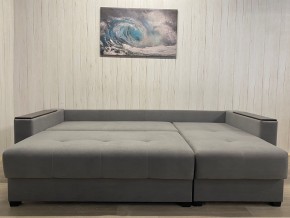 Диван угловой Комфорт-3 (НПБ+МДФ) велюр Galaxy Lite 26 в Качканаре - kachkanar.mebel24.online | фото 4