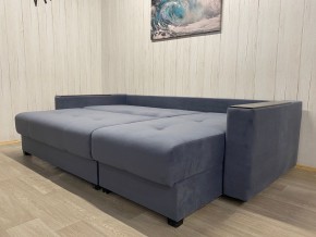 Диван угловой Комфорт-3 (НПБ+МДФ) велюр Monaco 13 в Качканаре - kachkanar.mebel24.online | фото 4