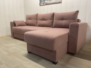Диван угловой Комфорт-3 (НПБ) велюр Luma 16 в Качканаре - kachkanar.mebel24.online | фото 2
