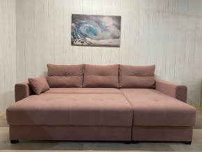 Диван угловой Комфорт-3 (НПБ) велюр Luma 16 в Качканаре - kachkanar.mebel24.online | фото 4