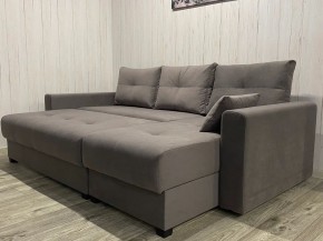 Диван угловой Комфорт-3 (НПБ) велюр Modus 22 в Качканаре - kachkanar.mebel24.online | фото 3