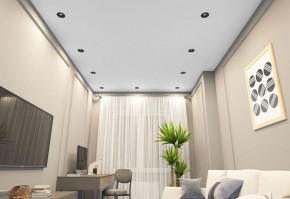 DK2120-BK Встраиваемый светильник, IP 20, 50 Вт, GU10, черный, алюминий в Качканаре - kachkanar.mebel24.online | фото 2