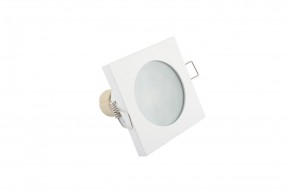 DK3014-WH Встраиваемый светильник влагозащ., IP 44, 50 Вт, GU10, белый, алюминий в Качканаре - kachkanar.mebel24.online | фото 4