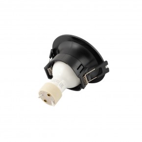 DK3024-BK Встраиваемый светильник, IP 20, 10 Вт, GU5.3, LED, черный, пластик в Качканаре - kachkanar.mebel24.online | фото 5