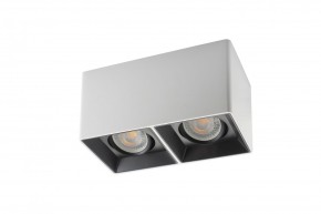 DK3035-WB Светильник накладной IP 20, 10 Вт, GU5.3, LED, белый/черный, пластик в Качканаре - kachkanar.mebel24.online | фото 2