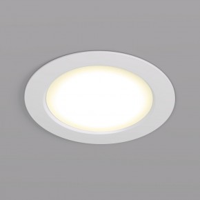 DK3048-WH Встраиваемый светильник, IP 20, 7Вт, LED, белый, пластик в Качканаре - kachkanar.mebel24.online | фото 1