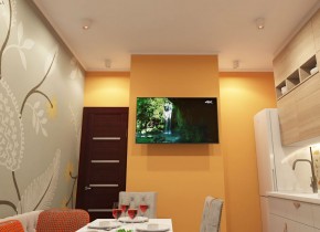 DK3090-WBR Светильник накладной, IP 20, 10 Вт, GU5.3, LED, белый/бронзовый, пластик в Качканаре - kachkanar.mebel24.online | фото 1
