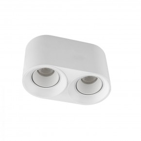 DK3096-WH Светильник накладной IP 20, 10 Вт, GU5.3, LED, белый/белый, пластик в Качканаре - kachkanar.mebel24.online | фото