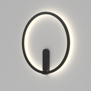 DK5035-BK Бра ROUND со светодиодом, IP20, 24W, 3000/4000/6500K, черный, алюминий в Качканаре - kachkanar.mebel24.online | фото