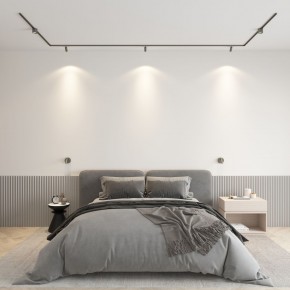 DK5072-DN Бра SHINE WALL со светодиодом, D104*H68, IP20, 3000К, 3W, RA?90, темный никель, алюминий в Качканаре - kachkanar.mebel24.online | фото 4