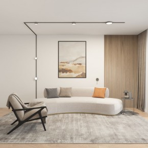 DK5072-DN Бра SHINE WALL со светодиодом, D104*H68, IP20, 3000К, 3W, RA?90, темный никель, алюминий в Качканаре - kachkanar.mebel24.online | фото 5