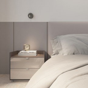 DK5072-DN Бра SHINE WALL со светодиодом, D104*H68, IP20, 3000К, 3W, RA?90, темный никель, алюминий в Качканаре - kachkanar.mebel24.online | фото 9