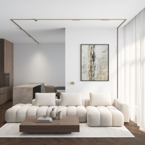 DK5072-SB Бра SHINE WALL со светодиодом, D104*H68, IP20, 3000К, 3W, RA?90, сатинированная латунь, алюминий в Качканаре - kachkanar.mebel24.online | фото 6
