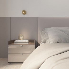 DK5072-SB Бра SHINE WALL со светодиодом, D104*H68, IP20, 3000К, 3W, RA?90, сатинированная латунь, алюминий в Качканаре - kachkanar.mebel24.online | фото 9