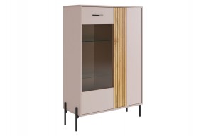 ДОМИНИКА Комод (со стеклом) в Качканаре - kachkanar.mebel24.online | фото