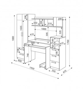 Дуглас подростковая (модульная) в Качканаре - kachkanar.mebel24.online | фото 29