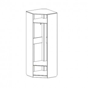 ЭЛАНА Прихожая (модульная) Дуб сонома в Качканаре - kachkanar.mebel24.online | фото 5