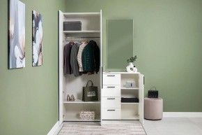 ЭЙР прихожая (модульная) Белый Шагрень в Качканаре - kachkanar.mebel24.online | фото 25