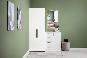 ЭЙР прихожая (модульная) Белый Шагрень в Качканаре - kachkanar.mebel24.online | фото 26