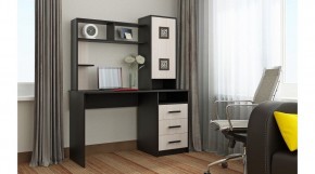 ФАВОРИТ Стол компьютерный (Венге/Анкор светлый) в Качканаре - kachkanar.mebel24.online | фото 1