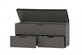 ФЛИНТ Диван (графит/черный) в Качканаре - kachkanar.mebel24.online | фото 2