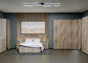 ФЛОРЕНЦИЯ Спальный гарнитур (модульный) в Качканаре - kachkanar.mebel24.online | фото