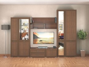 Гостиная-горка Ливорно орех в Качканаре - kachkanar.mebel24.online | фото 3