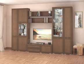 Гостиная-горка Ливорно орех в Качканаре - kachkanar.mebel24.online | фото 4