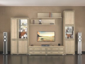 Гостиная Ливорно дуб сонома в Качканаре - kachkanar.mebel24.online | фото 1
