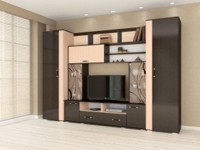 Гостиная Оскар-18-2 венге-дуб молочный в Качканаре - kachkanar.mebel24.online | фото
