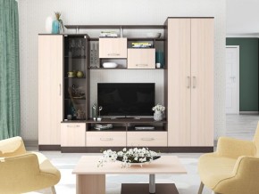 Гостиная Оскар-5 венге/дуб молочный в Качканаре - kachkanar.mebel24.online | фото 1
